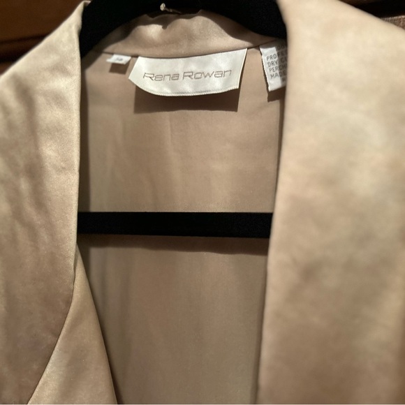 Rene Rowan women’s silk blouse size 14 vintage - Picture 4 of 8